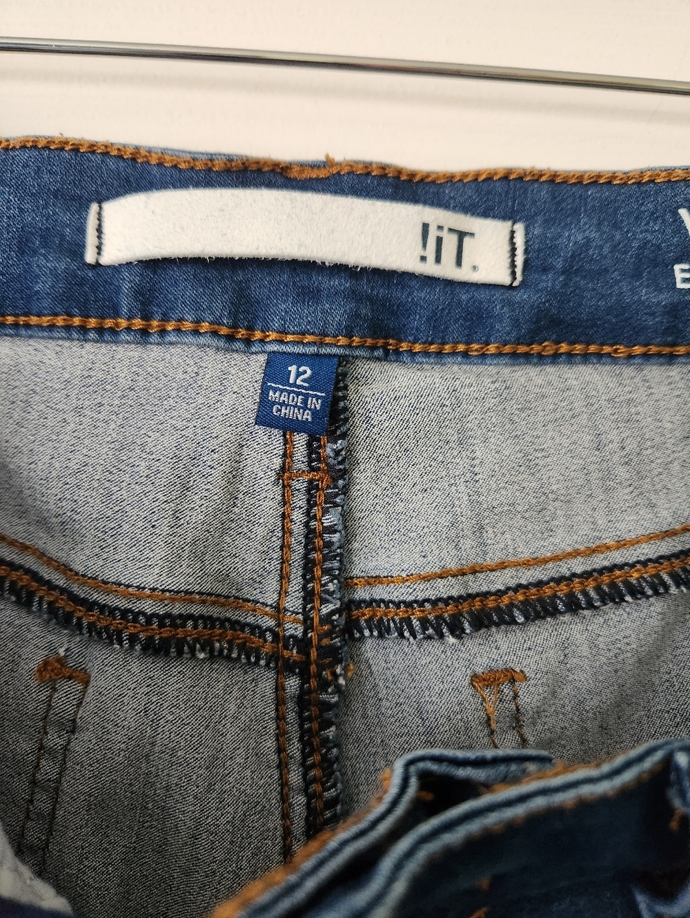 !it jeans Women’s Dark Blue Skinny Jeans -12 - Picture 2 of 5